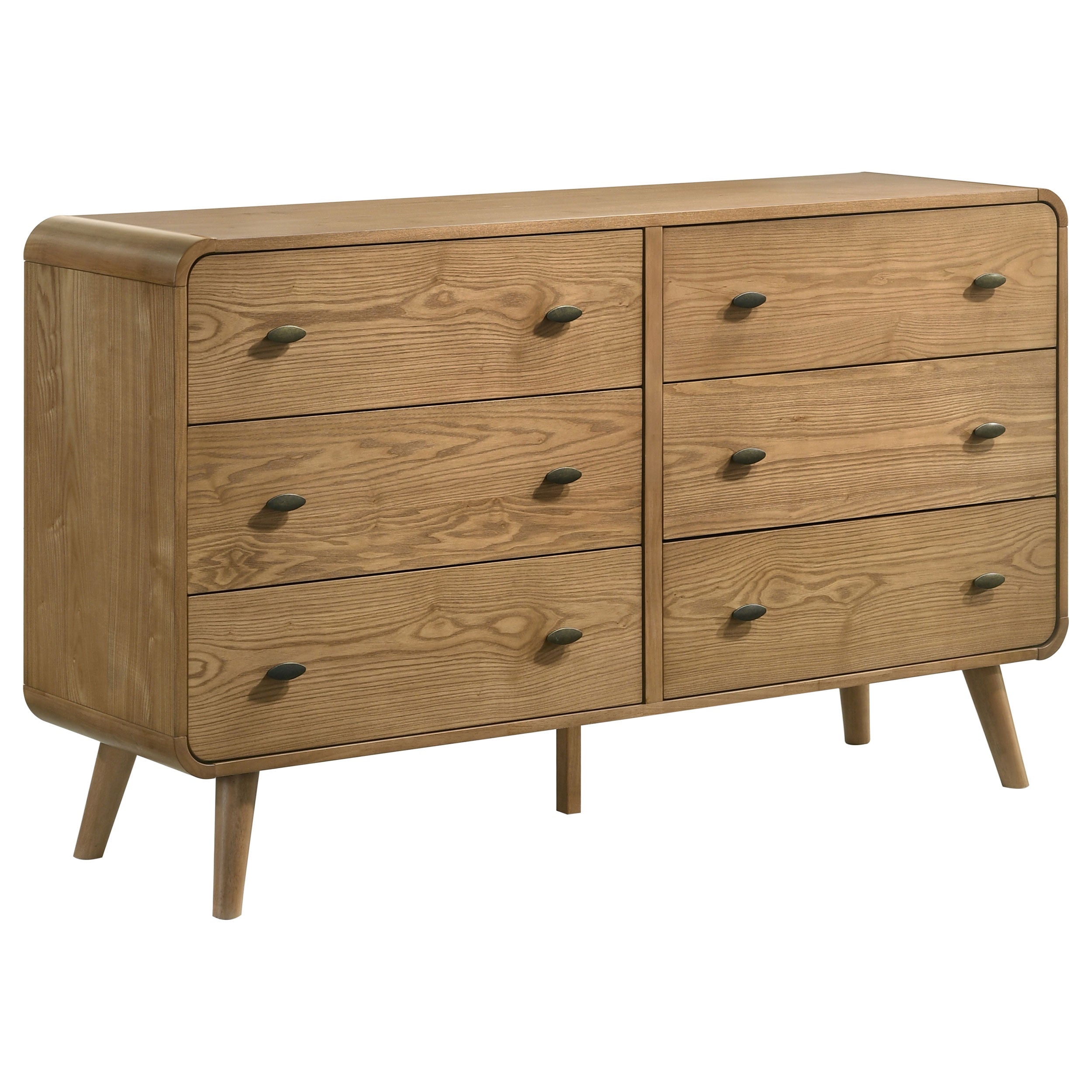 Best Furniture Outlet - Coaster - Robyn 6-drawer Bedroom Dresser Light Ash - 225093