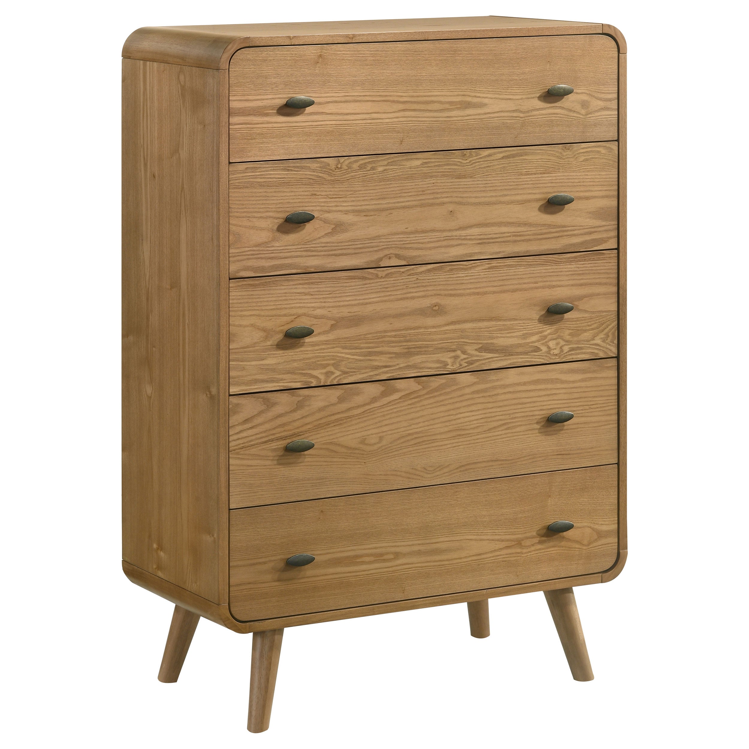 Best Furniture Outlet - Coaster - Robyn 5-drawer Bedroom Chest of Drawers Light Ash - 225095