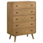 Best Furniture Outlet - Coaster - Robyn 5-drawer Bedroom Chest of Drawers Light Ash - 225095