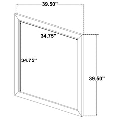 Oakglen 4-piece California King Bedroom Set Weathered Oak