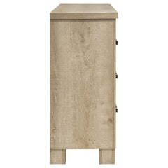 Oakglen 6-drawer Bedroom Dresser Weathered Oak