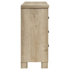 Oakglen 6-drawer Bedroom Dresser Weathered Oak