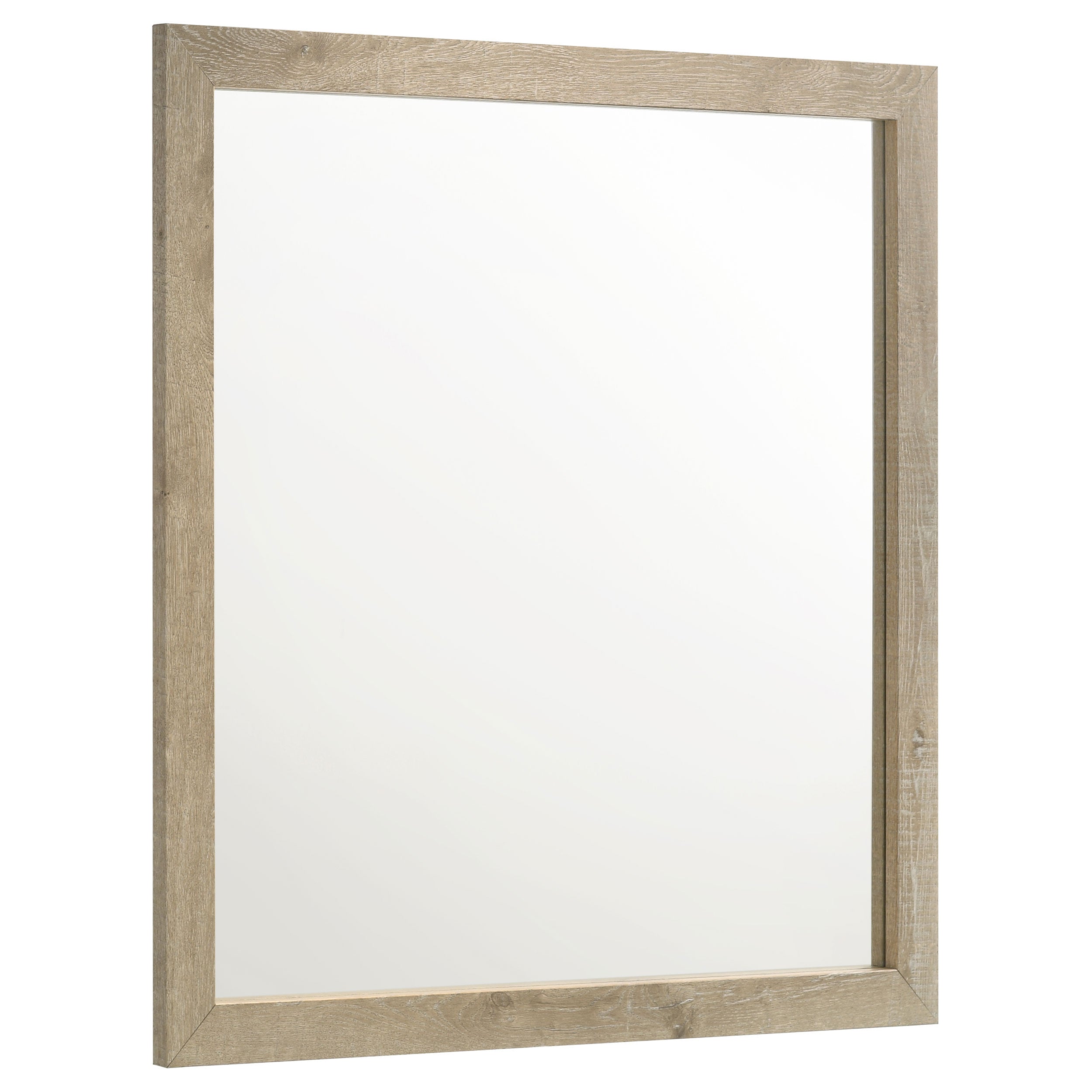 Best Furniture Outlet - Coaster - Oakglen Dresser Mirror Weathered Oak - 225104
