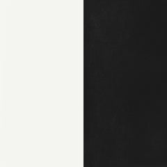 Retro 5-piece Round Dining Table Set White and Black