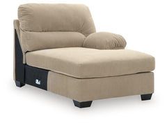 SimpleJoy 3-Piece Sectional and Ottoman