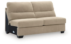SimpleJoy 3-Piece Sectional and Ottoman