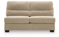 SimpleJoy 3-Piece Sectional and Ottoman