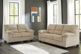 Best Furniture Outlet - Ashley Furniture - SimpleJoy Sofa and Loveseat - Sofa and Loveseat - 24203U1