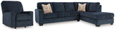 Best Furniture Outlet - Ashley Furniture - Aviemore 2-Piece Sectional and Recliner - 2-Piece Sectional and Recliner - 24303U6