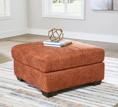 Best Furniture Outlet - Ashley Furniture - Aviemore Living Room - Oversized Accent Ottoman / Spice - 2430408