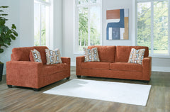 Best Furniture Outlet - Ashley Furniture - Aviemore Sofa and Loveseat - Sofa and Loveseat / Spice - 24304U1