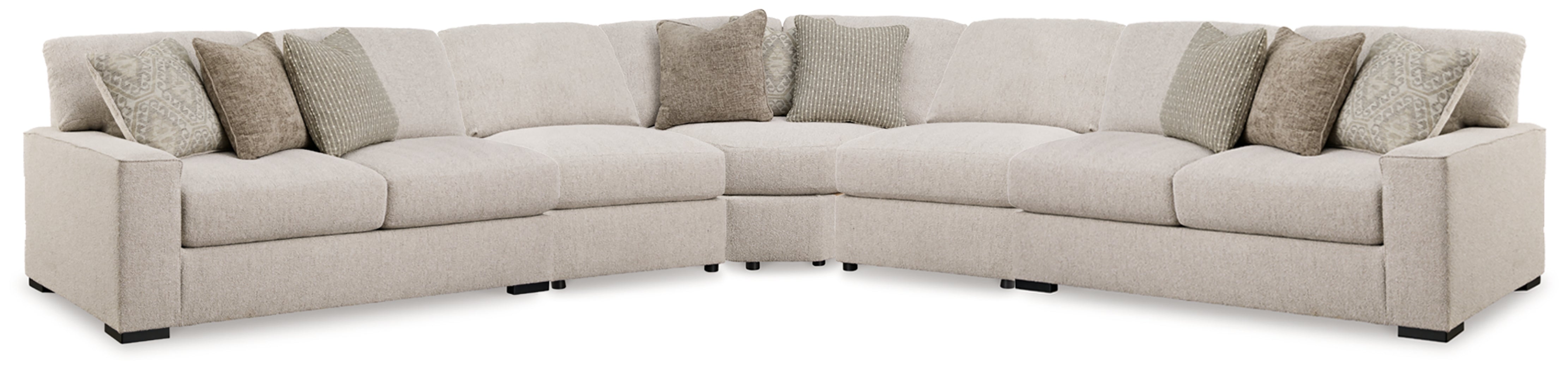 Best Furniture Outlet - Ashley Furniture - Ballyton Sectional - RAF 5-Piece Sectional - 25102S3