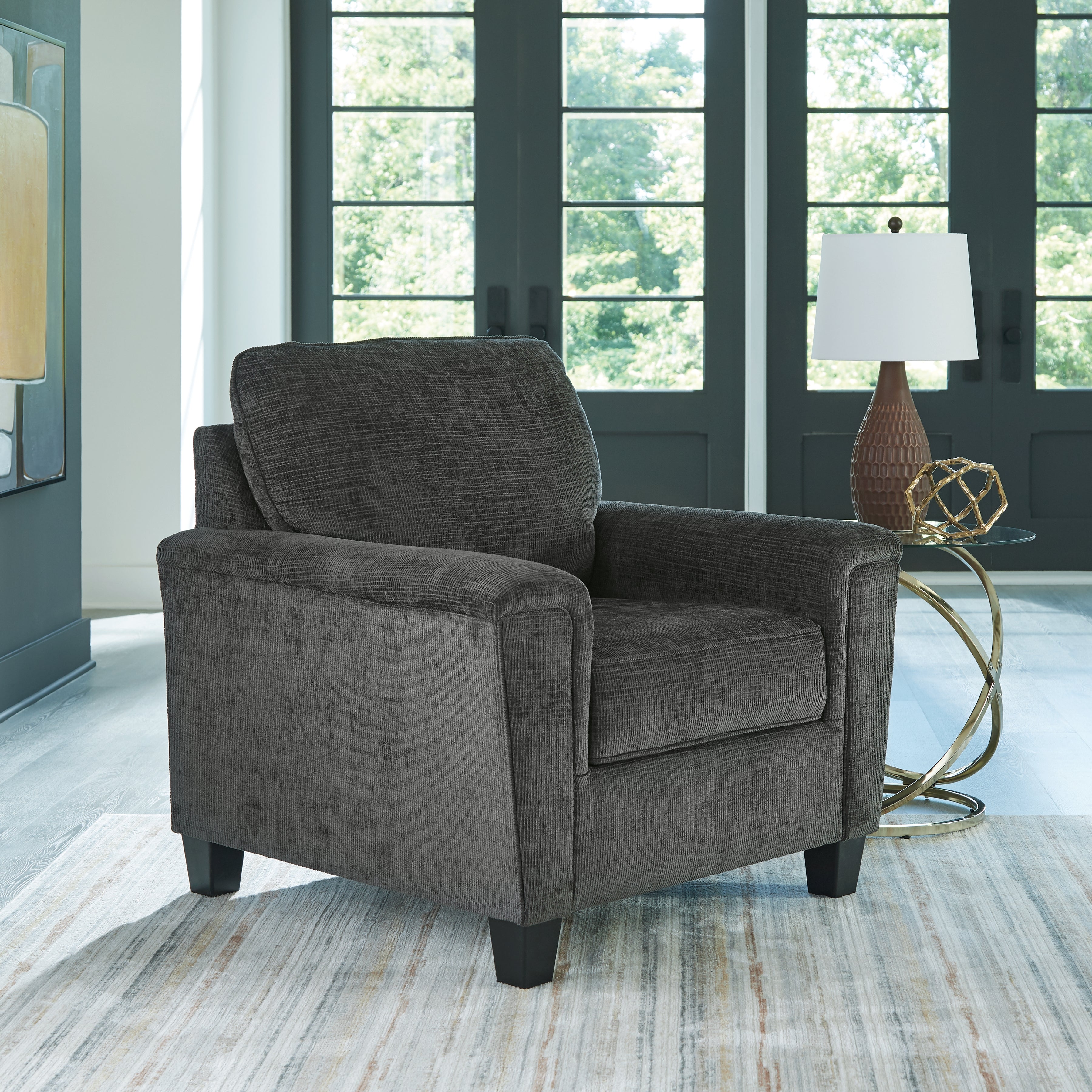 Best Furniture Outlet - Ashley Furniture - Erinslane Living Room - Chair / Dusk - 2520620