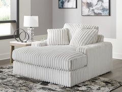 Best Furniture Outlet - Ashley Furniture - Stupendous Living Room - Oversized Chaise / Alloy - 2590315