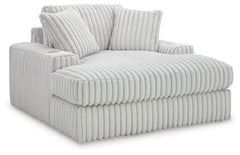 Stupendous 4-Piece Sectional, Oversized Chaise and Ottoman