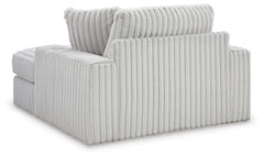 Stupendous 4-Piece Sectional, Oversized Chaise and Ottoman