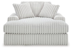 Stupendous 4-Piece Sectional, Oversized Chaise and Ottoman