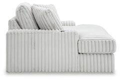 Stupendous 4-Piece Sectional, Oversized Chaise and Ottoman