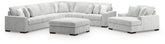Best Furniture Outlet - Ashley Furniture - Stupendous 4-Piece Sectional, Oversized Chaise and Ottoman - 4-Piece Sectional, Oversized Chaise and Ottoman - 25903U1