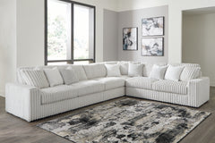 Best Furniture Outlet - Ashley Furniture - Stupendous Sectional - LAF 4-Piece Sectional / Alloy - 25903S2