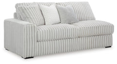 Stupendous 4-Piece Sectional, Oversized Chaise and Ottoman