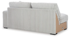 Stupendous 4-Piece Sectional, Oversized Chaise and Ottoman