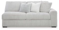 Stupendous 4-Piece Sectional, Oversized Chaise and Ottoman
