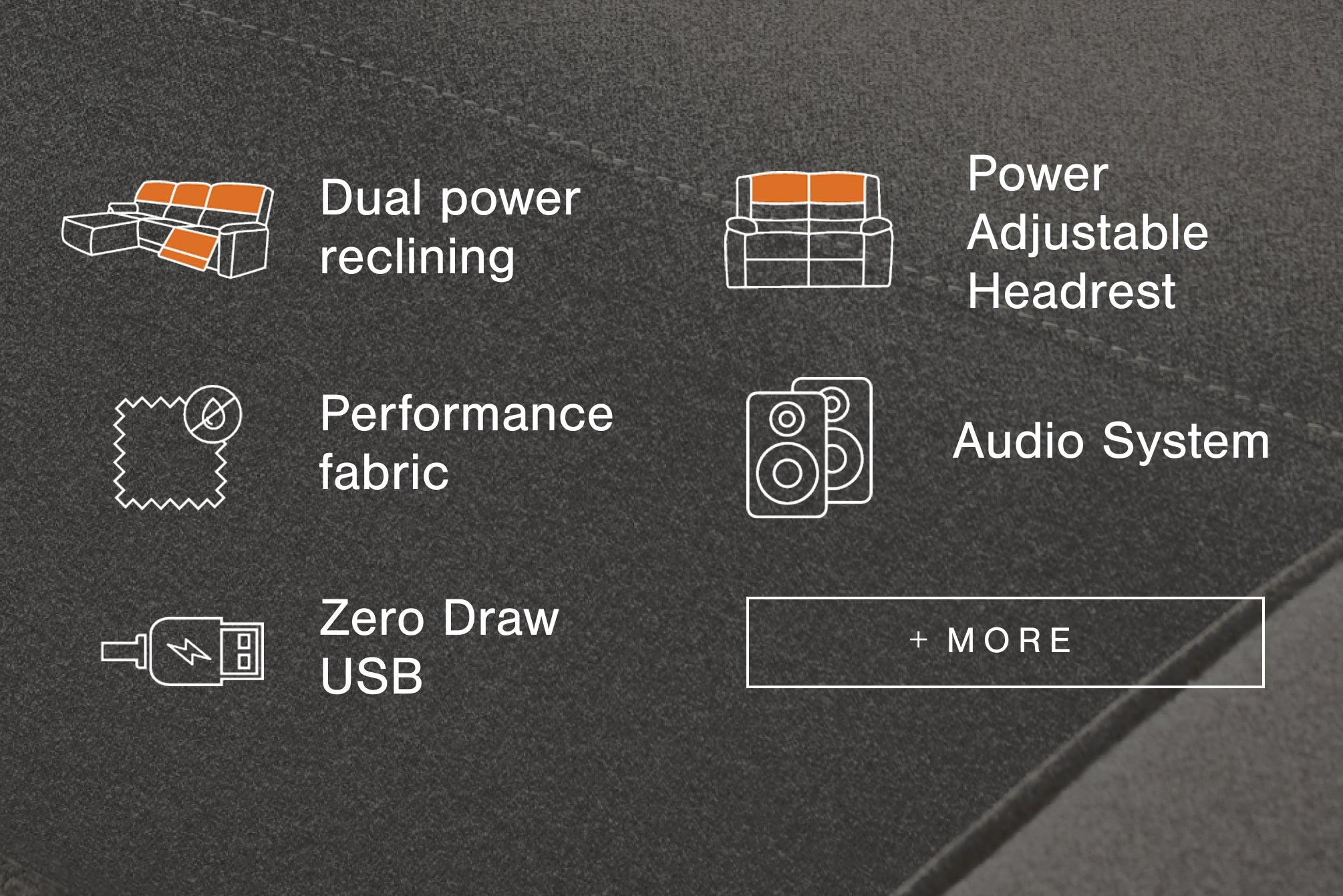 Best Furniture Outlet - Ashley Furniture - ModMax II Sectional - 7-Piece Power Reclining Sectional with Chaise / Salt and Pepper - 65906S20