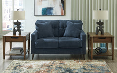 Best Furniture Outlet - Ashley Furniture - Bixler Living Room - Loveseat / Navy - 2610635