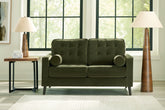 Best Furniture Outlet - Ashley Furniture - Reveon Lakes Living Room - Loveseat / Olive - 2640435