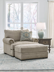 Best Furniture Outlet - Ashley Furniture - Galemore Oversized Chair and Ottoman - Oversized Chair and Ottoman - 27004U1