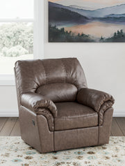 Best Furniture Outlet - Ashley Furniture - WillowBend Living Room - Rocker Recliner / Umber - PC2770525
