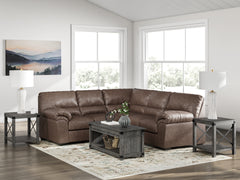 Best Furniture Outlet - Ashley Furniture - WillowBend Sectional - LAF 2-Piece Sectional / Umber - PC27705S2