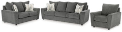 Best Furniture Outlet - Ashley Furniture - Stairatt Sofa, Loveseat and Chair - Sofa, Loveseat and Chair - 28502U5