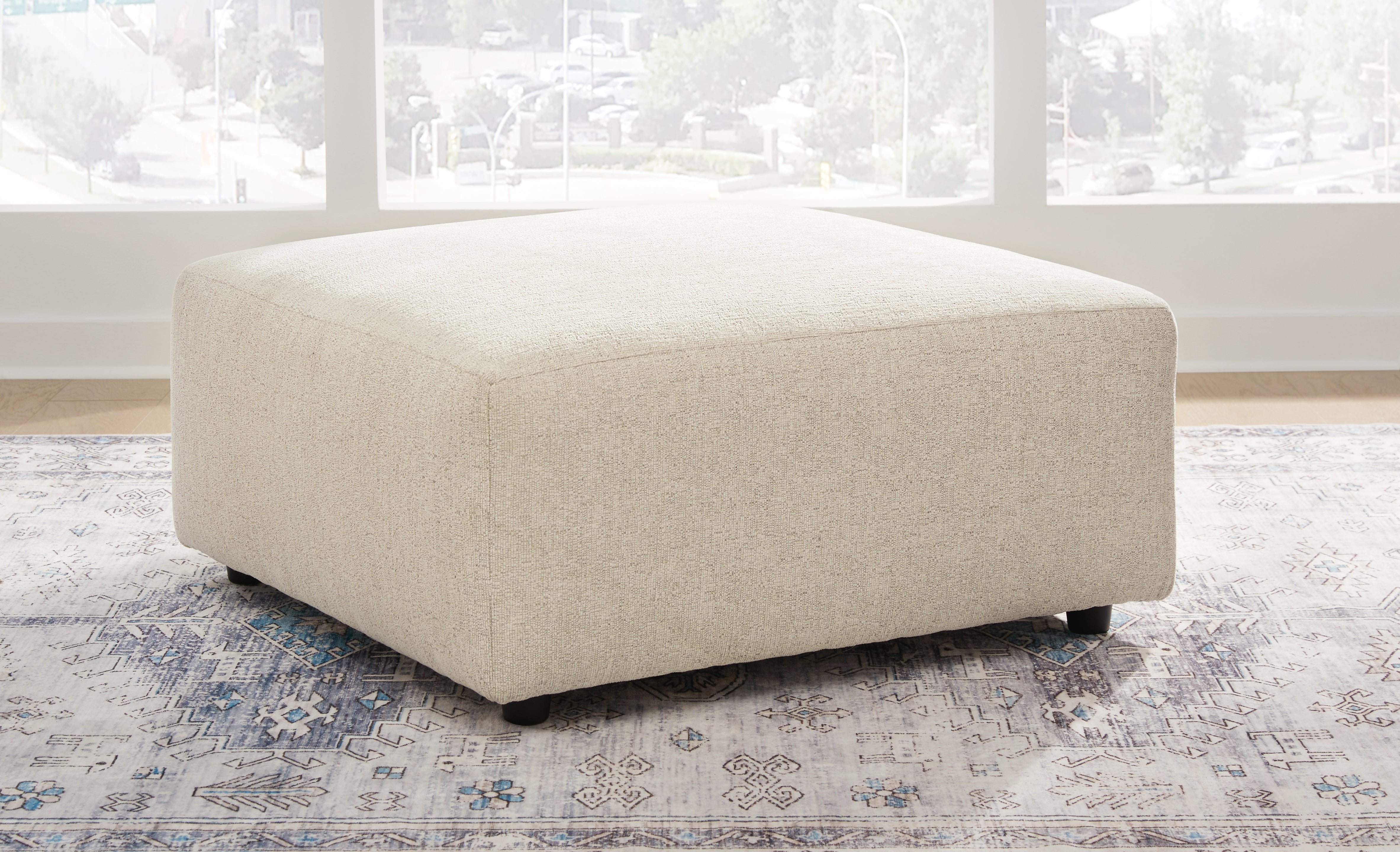 Best Furniture Outlet - Ashley Furniture - Edenfield Living Room - Oversized Accent Ottoman / Linen - 2900408