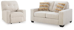 Best Furniture Outlet - Ashley Furniture - Larimer Loveseat and Recliner - Loveseat and Recliner - PC29203U4