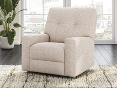 Best Furniture Outlet - Ashley Furniture - Larimer Living Room - Rocker Recliner / Stone - PC2920325