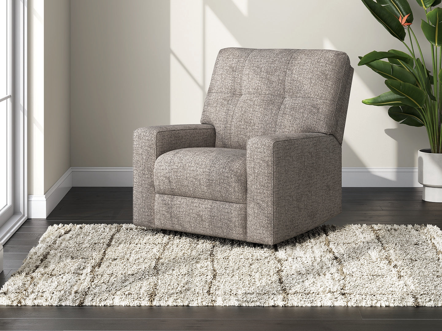 Best Furniture Outlet - Ashley Furniture - Larimer Living Room - Rocker Recliner / Iron - PC2920425