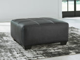 Best Furniture Outlet - Ashley Furniture - Brixley Pier Living Room - Oversized Accent Ottoman / Graphite - 2990608