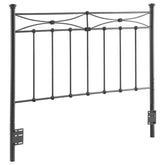 Best Furniture Outlet - Coaster - Lane Metal Queen or Full Open Frame Headboard Rustic Bronze - 300187QF