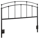 Best Furniture Outlet - Coaster - Bryant Metal Queen or Full Open Frame Headboard Black - 300190QF
