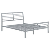 Best Furniture Outlet - Coaster - Cooper Metal Full Open Frame Bed Silver - 300201F