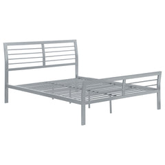 Best Furniture Outlet - Coaster - Cooper Metal Full Open Frame Bed Silver - 300201F