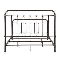 Livingston Metal Queen Open Frame Bed Dark Bronze