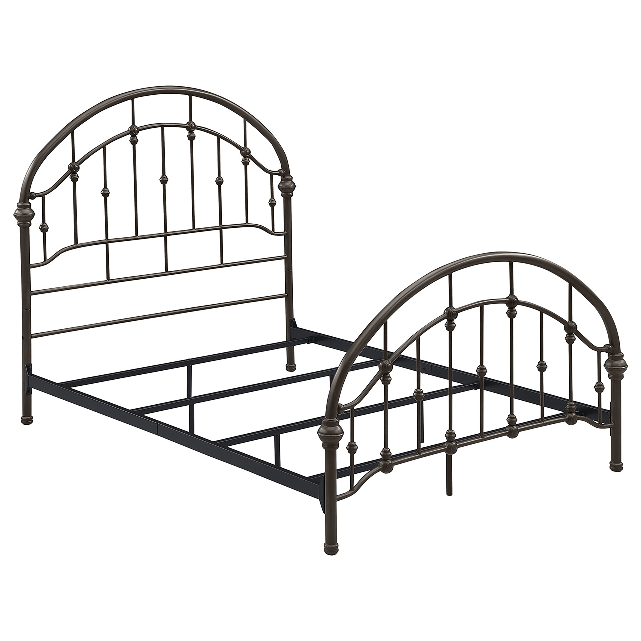 Best Furniture Outlet - Coaster - Rowan Metal Full Open Frame Bed Dark Bronze - 300407F