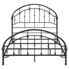 Rowan Metal Queen Open Frame Bed Dark Bronze