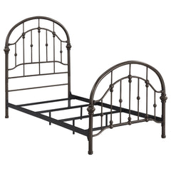 Best Furniture Outlet - Coaster - Rowan Metal Twin Open Frame Bed Dark Bronze - 300407T