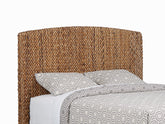 Best Furniture Outlet - Coaster - Laughton Woven Banana Leaf Eastern King Headboard Amber - 300501KEB1