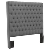 Best Furniture Outlet - Coaster - Camille Upholstered Queen Panel Headboard Grey - 300621QB1