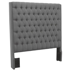 Best Furniture Outlet - Coaster - Camille Upholstered Queen Panel Headboard Grey - 300621QB1
